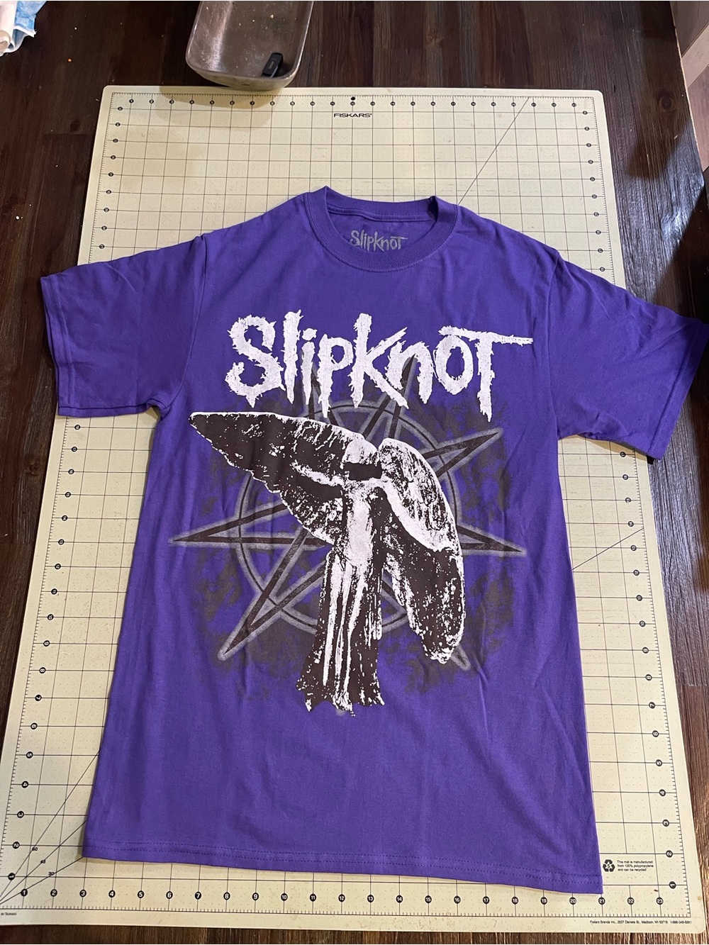 Purple Graphic Slipknot Band Tee